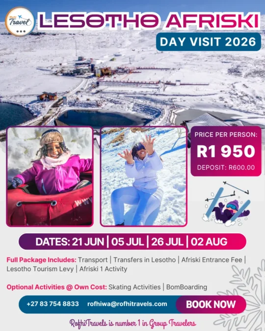 Lesotho Afriski Day Visit 2026