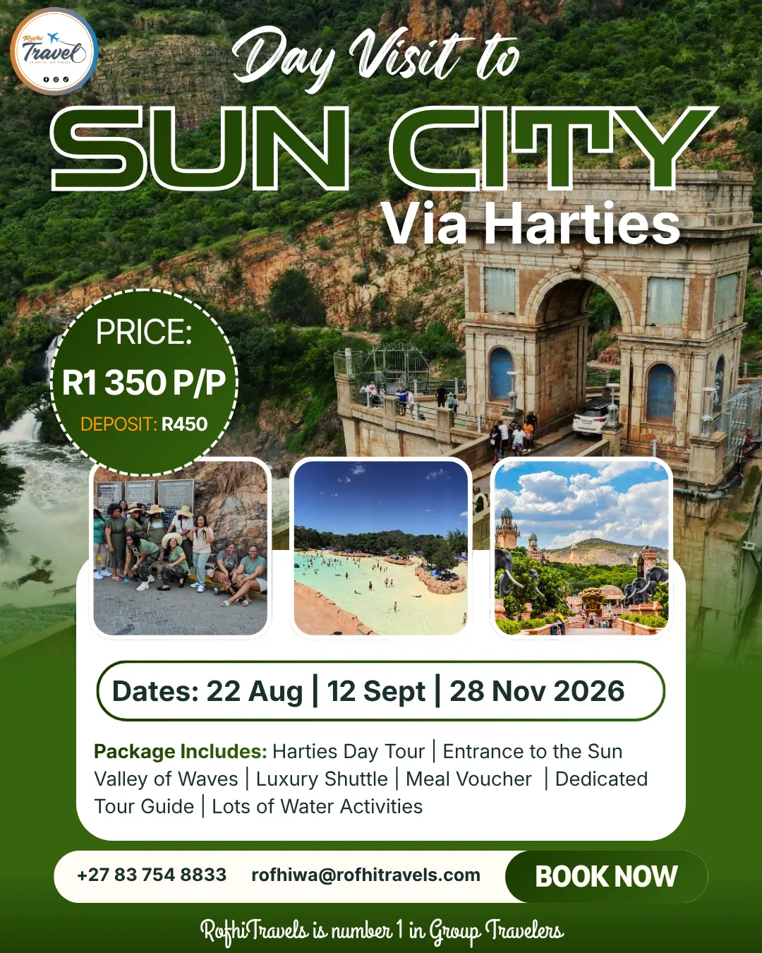 Sun City Day Visit - Rofhi Travels