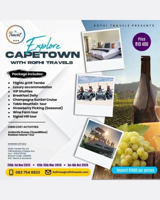 Explore Cape With Rofhi Travels