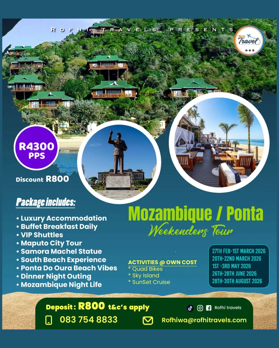 Mozambique / Ponta Weekenders Tour